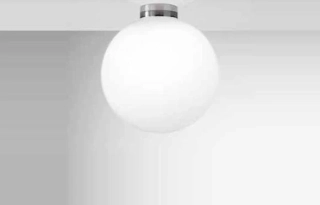 AA1LD9916C3 stropne svietidlo 8W/LED/3000K/700lm, d15cm, chrom/triplex.sklo